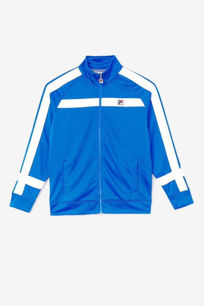 Fila Renzo Blue Jacket Mens - NZ 16783-TENX